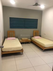 Bedroom Image of 1800 Sq.ft 3 BHK Apartment / Flat for rent in Amaya 78 at Gokuldham, Shantipura Ahmedabad for Rs. 90000