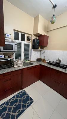 Kitchen Image of 800 Sq.ft 2 BHK Apartment / Flat for sale in South City Garden, Behala Kolkata for Rs. 8000000