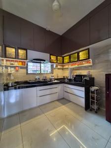 Kitchen Image of 1500 Sq.ft 3 BHK Independent House for rent in Adhewada Bhavnagar for Rs. 15000