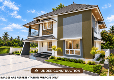Image of 3000 Sq.ft 3 BHK Independent House for sale in Koorkenchery, Thrissur for Rs. 13800000