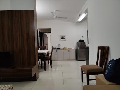 Living Room Image of 1517 Sq.ft 3 BHK Apartment / Flat for rent in Shantigram Ahmedabad for Rs. 40000