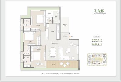 Image of 2754 Sq.ft 3 BHK Apartment / Flat for sale in Randesan, Gandhinagar for Rs. 13000000