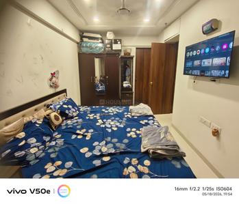 Bedroom Image of 650 Sq.ft 1 BHK Apartment / Flat for sale in Queenstown Springs, Ghansoli Navi Mumbai for Rs. 12100000