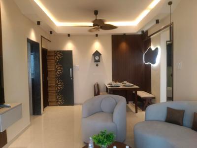 Living Room Image of 675 Sq.ft 2 BHK Apartment / Flat for sale in Osho Sai Krupa CHSL Redeveloped, Borivali West Mumbai for Rs. 19500000
