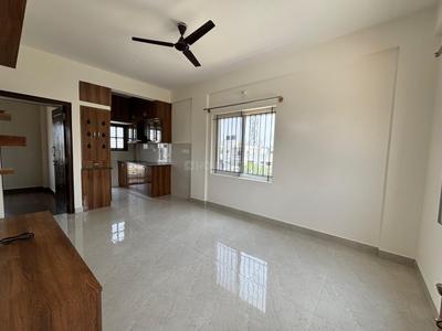 Hall Image of 541 Sq.ft 1 BHK Apartment / Flat for rent in Murugeshpalya Bengaluru for Rs. 32000