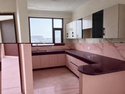 Kitchen Image of 3200 Sq.ft 4 BHK Apartment / Flat for rent in Singhpura Zirakpur for Rs. 35000