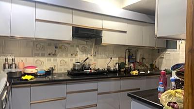 Kitchen Image of 1000 Sq.ft 2 BHK Apartment / Flat for sale in Niho Jasmine Scottish Garden, Indirapuram Ghaziabad for Rs. 8200000