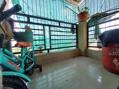 Balcony Image of 600 Sq.ft 1 BHK Apartment / Flat for sale in Panvel Navi Mumbai for Rs. 4600000