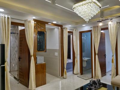 Living Room Image of 810 Sq.ft 3 BHK Apartment / Flat for sale in Dwarka Mor New Delhi for Rs. 5500000