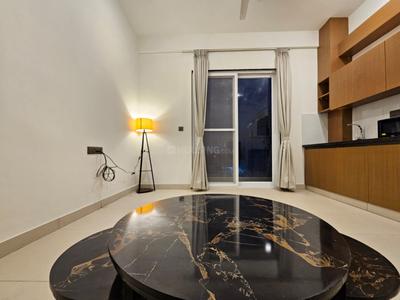 Hall Image of 700 Sq.ft 1 BHK Apartment / Flat for rent in Domlur Layout Bengaluru for Rs. 43000