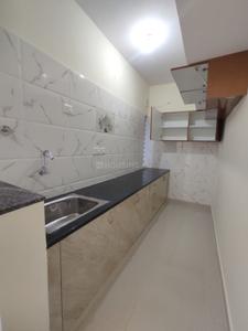 Kitchen Image of 550 Sq.ft 1 BHK Independent House for rent in HSR Layout Bengaluru for Rs. 19000