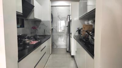 Kitchen Image of 750 Sq.ft 2 BHK Apartment / Flat for sale in Wellwisher Kiarah Terrazo, Hadapsar Pune for Rs. 10500000