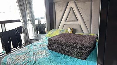 Bedroom Image of 550 Sq.ft 2 BHK Apartment / Flat for sale in Estelle Bellagio, Agripada Mumbai for Rs. 27000000