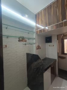 Kitchen Image of 560 Sq.ft 1 BHK Apartment / Flat for sale in Sargam Residency, Naigaon East Naigaon for Rs. 4500000