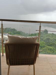 Balcony Image of 1100 Sq.ft 2 BHK Apartment / Flat for rent in MVR Laguna Azul, Sancoale Goa for Rs. 50000