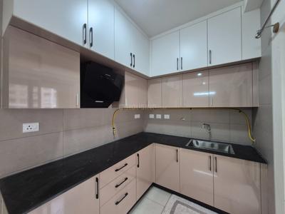 Kitchen Image of 800 Sq.ft 2 BHK Apartment / Flat for rent in Sobha Dream Gardens, Thanisandra Bengaluru for Rs. 40000