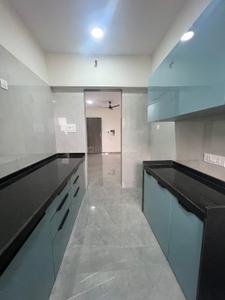 Kitchen Image of 900 Sq.ft 3 BHK Apartment / Flat for rent in NHI Akshaya Residency, Borivali West Mumbai for Rs. 70000