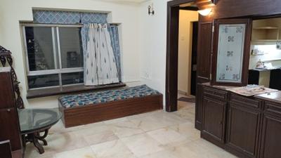 Living Room Image of 550 Sq.ft 1 BHK Apartment / Flat for rent in Andheri West Mumbai for Rs. 55000