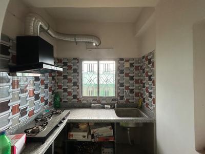 Kitchen Image of 480 Sq.ft 1 BHK Apartment / Flat for sale in Dum Dum Cantonment Kolkata for Rs. 1650000