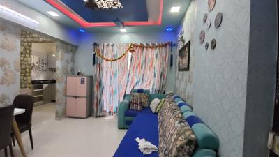 Living Room Image of 580 Sq.ft 1 BHK Apartment / Flat for rent in Raunak City, Kalyan West Kalyan for Rs. 17500