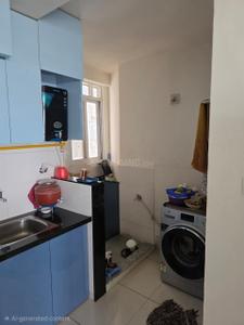 Kitchen Image of 1220 Sq.ft 2 BHK Apartment / Flat for rent in Sunpharma Road Vadodara for Rs. 16000