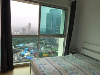 Bedroom Image of 850 Sq.ft 1 BHK Apartment / Flat for sale in Aurum Q Residences R2, Ghansoli Navi Mumbai for Rs. 12500000