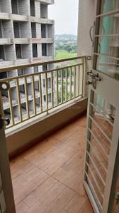 Balcony Image of 965 Sq.ft 2 BHK Apartment / Flat for rent in Maithili Square, Kiwale Pune for Rs. 19000