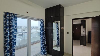 Bedroom Image of 1490 Sq.ft 2.5 BHK Apartment / Flat for rent in Hallmark Vicinia, Narsingi Hyderabad for Rs. 55000