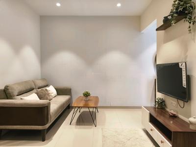 Living Room Image of 1000 Sq.ft 2 BHK Apartment / Flat for sale in Puraniks Abitante, Bavdhan Pune for Rs. 6300000