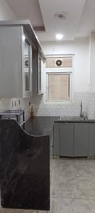 Kitchen Image of 850 Sq.ft 2 BHK Apartment / Flat for rent in Burari Best Builder Floor, Burari New Delhi for Rs. 14000