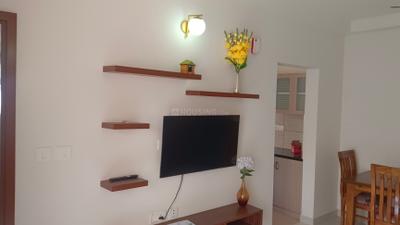 Living Room Image of 700 Sq.ft 1 BHK Apartment / Flat for rent in Prestige Finsbury Park Hyde, Gummanahalli Bengaluru for Rs. 27000