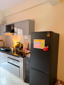 Kitchen Image of 1501 Sq.ft 3 BHK Apartment / Flat for rent in Kudlu Gate Bengaluru for Rs. 69000