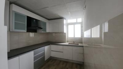 Kitchen Image of 1100 Sq.ft 2 BHK Apartment / Flat for sale in Chandra Panorama, Ahmamau Lucknow for Rs. 9500000