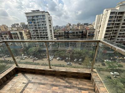 Balcony Image of 1150 Sq.ft 2 BHK Apartment / Flat for rent in Shagun White Woods, Ulwe Navi Mumbai for Rs. 43000