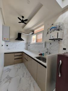 Kitchen Image of 1350 Sq.ft 3 BHK Apartment / Flat for rent in Mansarovar Extension Jaipur for Rs. 30000