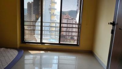 Bedroom Image of 1225 Sq.ft 2 BHK Apartment / Flat for rent in Paradise Sai Crystals, Kharghar Navi Mumbai for Rs. 40000