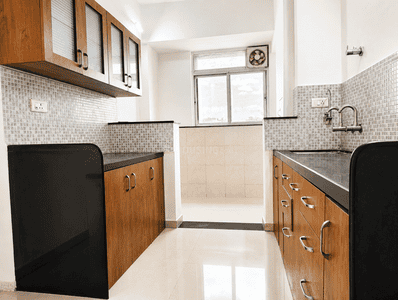 Kitchen Image of 1650 Sq.ft 3.5 BHK Penthouse for sale in Gagan Arena, Undri Pune for Rs. 15500000