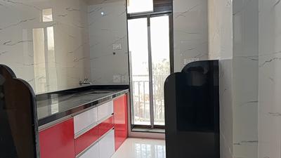 Kitchen Image of 695 Sq.ft 1 BHK Apartment / Flat for sale in Shree Laxmi Tower, Virar East Virar for Rs. 4500000
