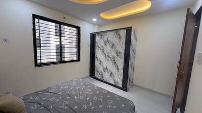 Bedroom Image of 1500 Sq.ft 1 BHK Apartment / Flat for rent in Mahalakshmi Nagar Indore for Rs. 22000