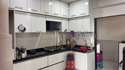 Kitchen Image of 1399 Sq.ft 2 BHK Apartment / Flat for rent in Pacifica Hillcrest, Financial District Hyderabad for Rs. 44000