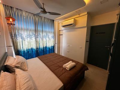 Bedroom Image of 550 Sq.ft 1 BHK Apartment / Flat for rent in Hiranandani Estate Thane for Rs. 45000