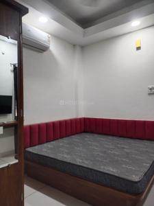 Bedroom Image of 350 Sq.ft 1 RK Studio for rent in Vijay Nagar Indore for Rs. 13999