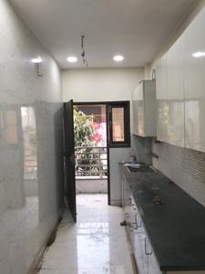 Kitchen Image of 450 Sq.ft 1 BHK Builder Floor for rent in Shalimar Bagh New Delhi for Rs. 15000