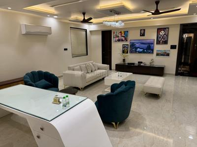 Hall Image of 1600 Sq.ft 3 BHK Independent House for sale in Sarthak Green View, Singapore Township Indore for Rs. 6000000