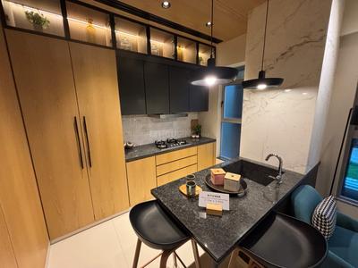 Kitchen Image of 726 Sq.ft 2 BHK Apartment / Flat for sale in Kalpataru Parkcity, Thane West Thane for Rs. 13500000