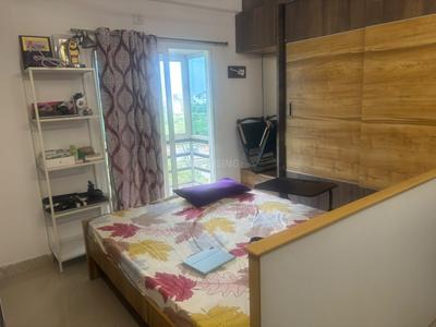 Bedroom Image of 1695 Sq.ft 3 BHK Apartment / Flat for rent in Hivision Heights, Kompally Hyderabad for Rs. 33000