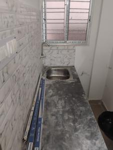 Kitchen Image of 585 Sq.ft 2 BHK Apartment / Flat for sale in Beliaghata Kolkata for Rs. 1750000