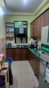Kitchen Image of 1100 Sq.ft 3 BHK Builder Floor for sale in Shastri Nagar Ghaziabad for Rs. 5000000