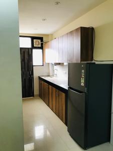 Kitchen Image of 900 Sq.ft 1 BHK Builder Floor for rent in DLF Independent Floors, DLF Phase 3 Gurgaon for Rs. 25000