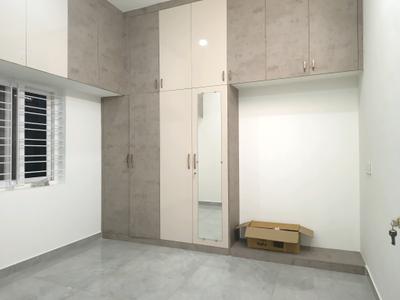 Bedroom Image of 1390 Sq.ft 2 BHK Builder Floor for rent in Gunjur Palya Bengaluru for Rs. 30000
